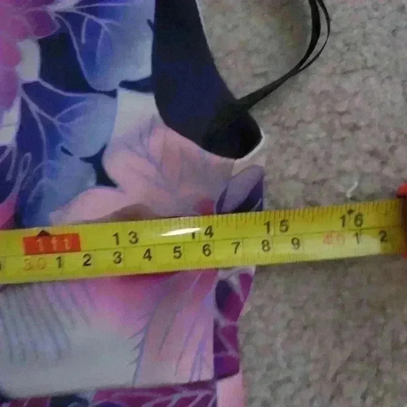 Marciano purple flowered  dress size 2 - Picture 13 of 13